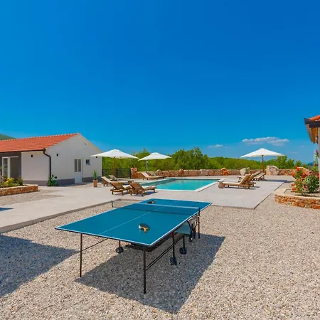 Agape With A Pool, Football And Tennis Court