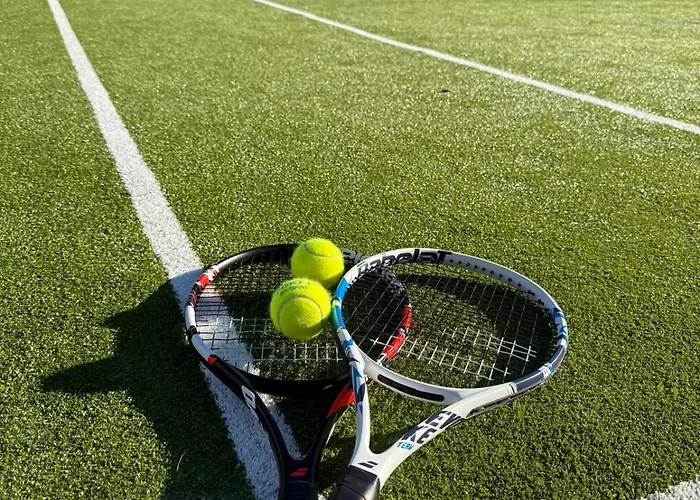 וילה Agape With A Pool, Football And Tennis Court